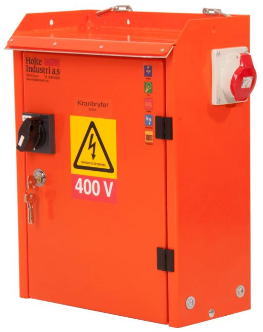 Kranbryterskap < 250A 400V